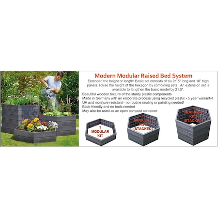 Juwel Modular, stackable raised bed 645100